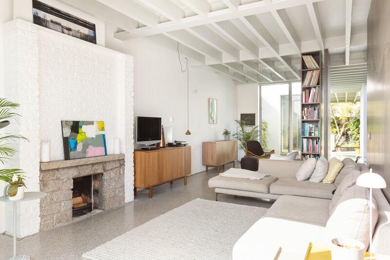 Living room cum reading room