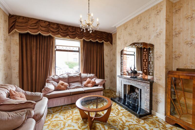 Existing front reception room