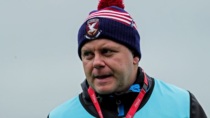 Mullinalaghta manager Mickey Graham. Photograph: Laszlo Geczo/Inpho