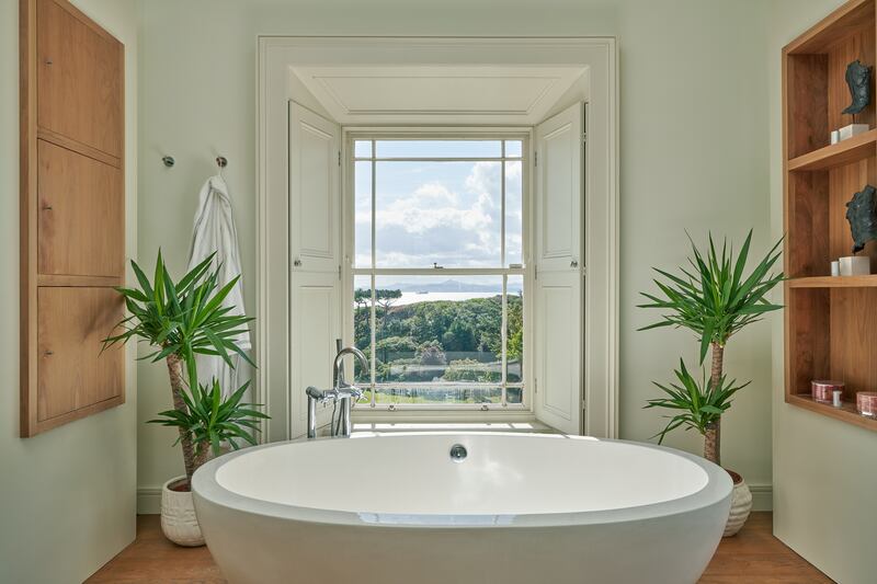 Bathroom. Photograph: Gareth Byrne Photography