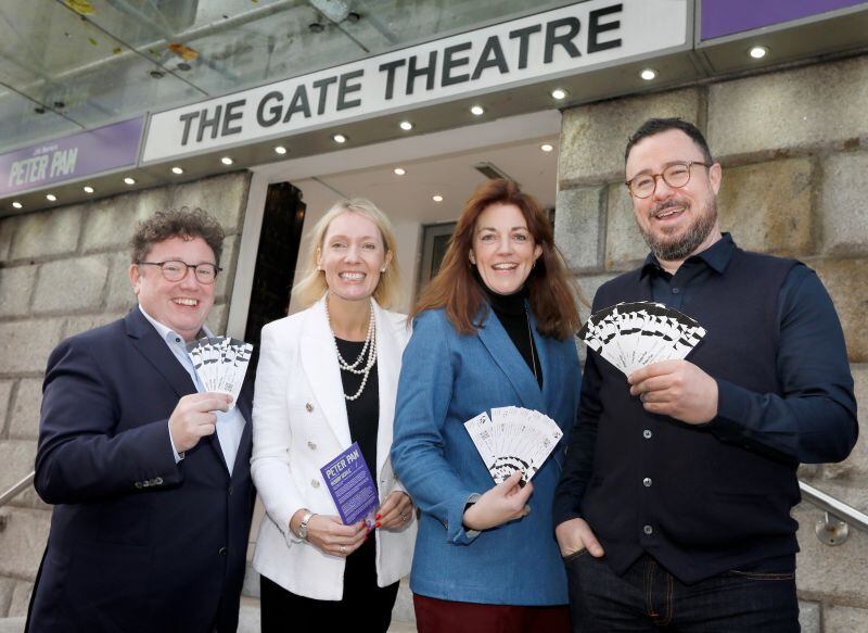 The announcement of a partnership between Workday Ireland the Gate Theatre. Photograph: Mark Stedman
