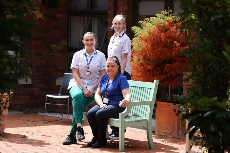 Kayleigh Veale, Jennifer Kinsella and Eleanor O'Grady. Photograph: Nick Bradshaw