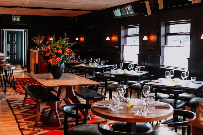 The main dining area seats 45 people