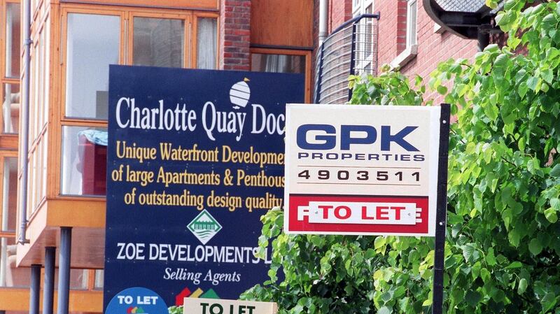 Planning permissions for apartments were up 6.5 per cent on the previous year. Photograph: Paddy Whelan