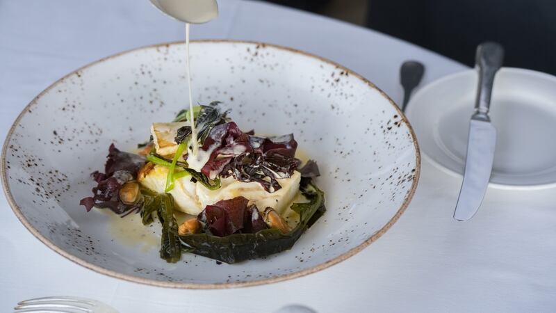 Seamus Commons, head chef at La Fougère restaurant, is serving  a meat-free tasting menu over the weekend of February 17th and 18th