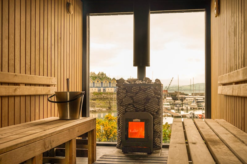 The Hot Box Sauna in Carlingford
