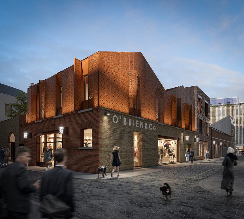 An image of the planned new development at the junction with Moore Lane and Henry Place. Illustration: Hammerson