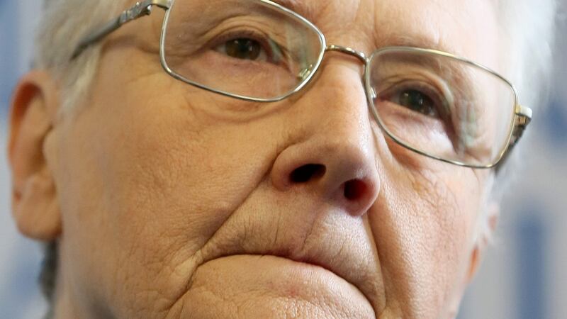 Marie Collins was among the abuse survivors who met Pope Francis in Dublin. File photograph: Paul Faith/AFP