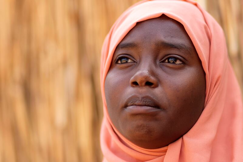 Eighteen-year-old Sudanese refugee Mayaz Osman Ababker, who wants to be a doctor. Photograph: Chris Maddaloni