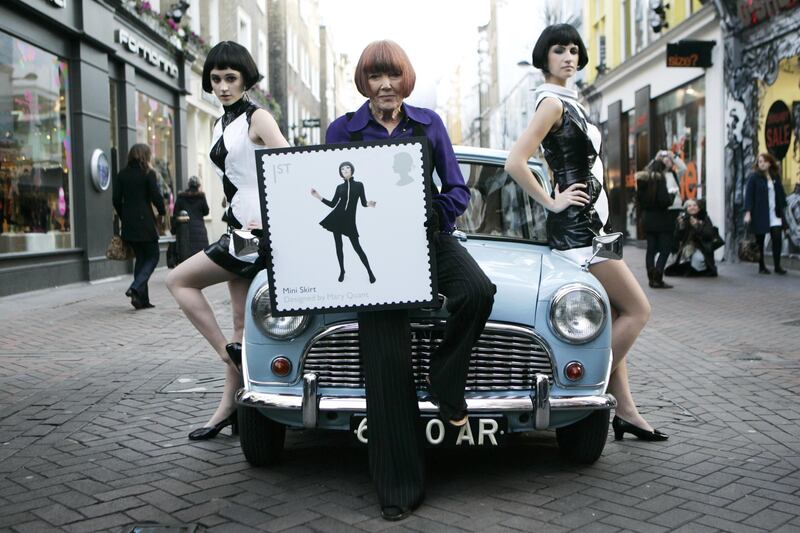 Mary Quant in 2009. Photograph: David Parry/PA