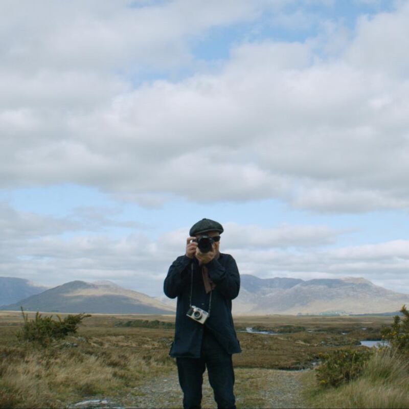 Perry at work in Connemara. Photograph:  Skin+Soul still