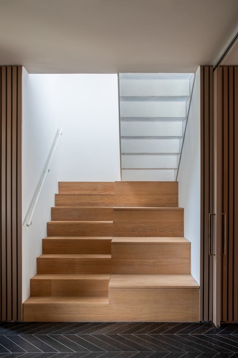 The stairs are one of the first things to catch your eye. Photograph: Ruth Maria Murphy