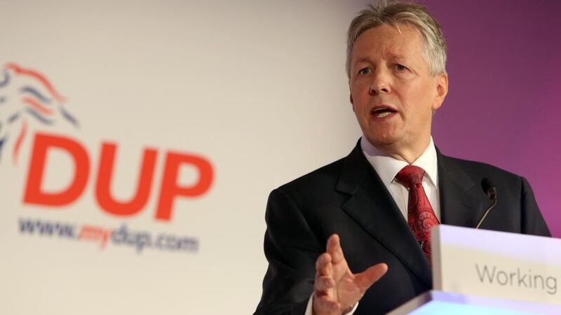 DUP leader Peter Robinson has been released from hospital. Photograph: Paul Faith/PA Wire