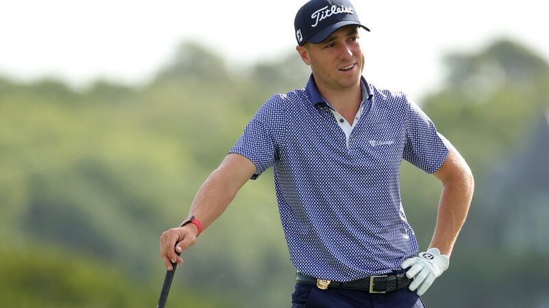 Justin Thomas. Photograph: Stacy Revere/Getty Images