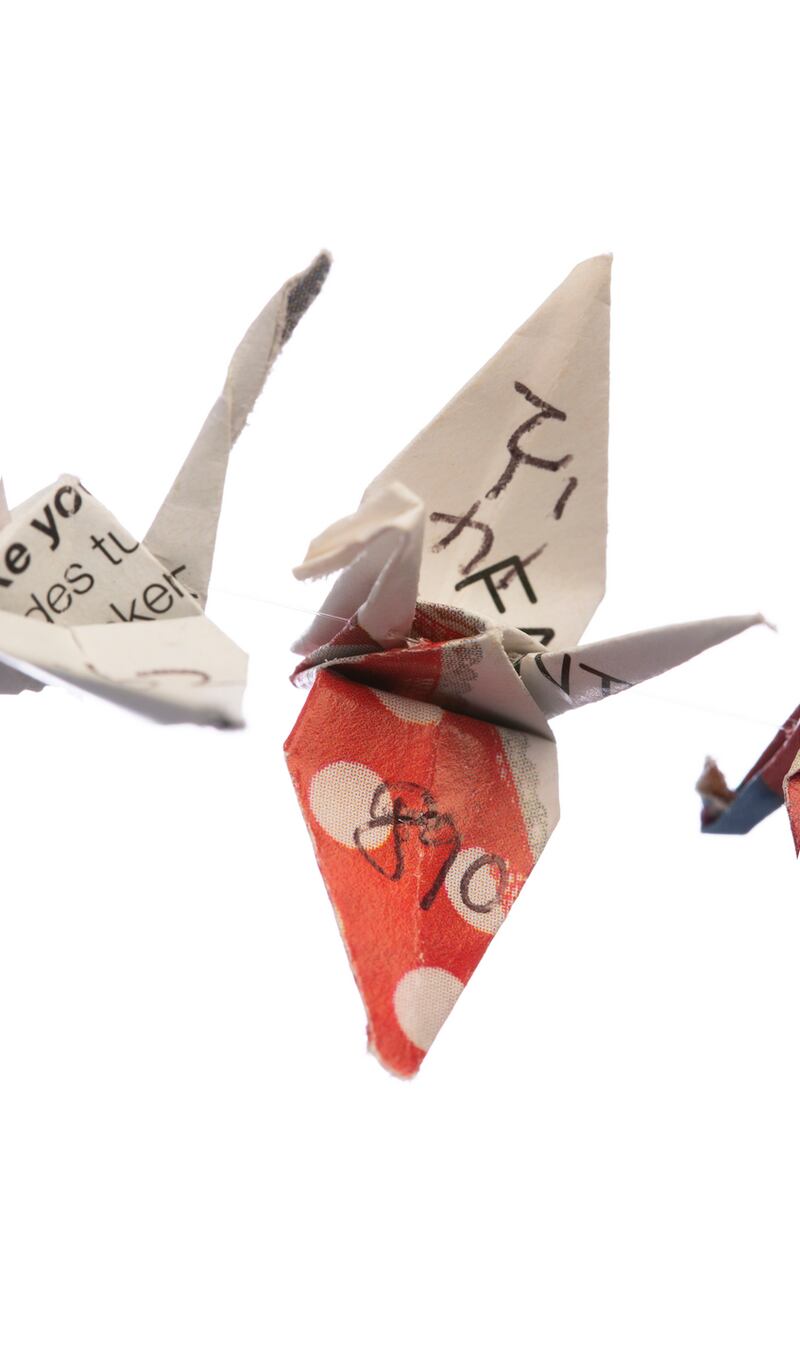 Works by people in prison in Ireland, from the Open Minds exhibition at Rua Red, Tallaght 2019. Photograph: Eugene Lanagan