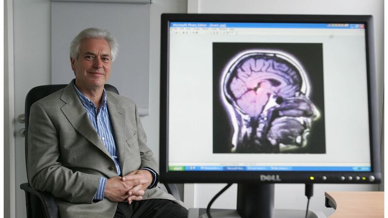 Professor of psychology Ian Robertson: “In wartime, you deal with the threat and to hell with the economic consequences.” Photograph: Alan Betson