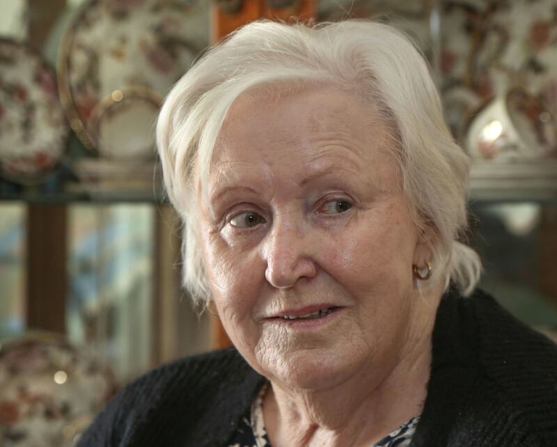 Mary Moriarty Ward in her home at Lissadyra, Tuam, Co Galway. Photograph: Joe O'Shaughnessy