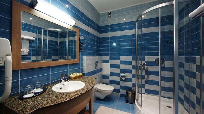 A view of a bathroom at the ForRestMix club. Photo: Booking.com