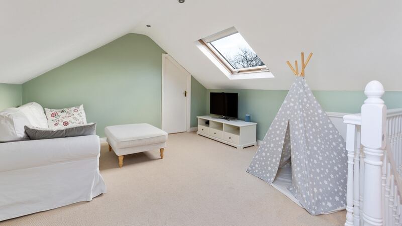 11 Cornelscourt Road, Foxrock, Dublin 18: extends to 165sq m of space with a further 37sq m of attic.