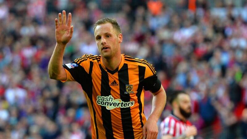 John Meyler’s son David Meyler of Hull City. He has very little time for training compared to GAA players, according to John. Photograph:  Shaun Botterill/Getty Images
