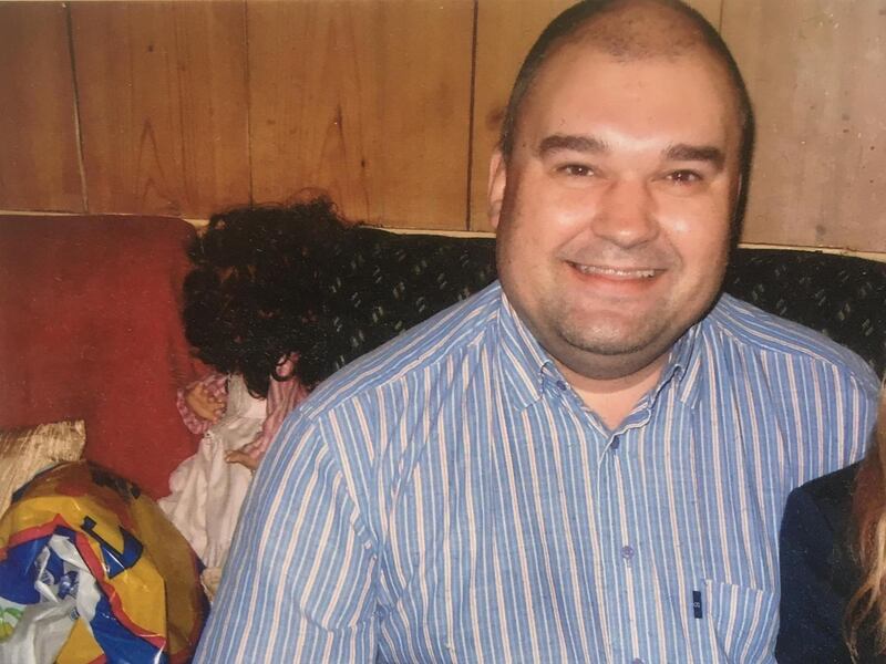 Damian Timoney, before: “I was diagnosed with bipolar depression and my weight rocketed by almost seven stone due to the medication I was on.”