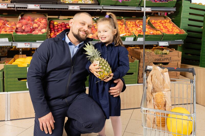 Doru and daughter Isabella