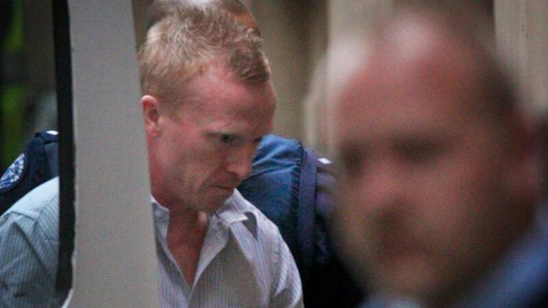 Bayley (41) in Melbourne Supreme Court on June 11th when he was convicted of the murder and of Jill Meagher.  Photograph: Jason South / Fairfax Media
