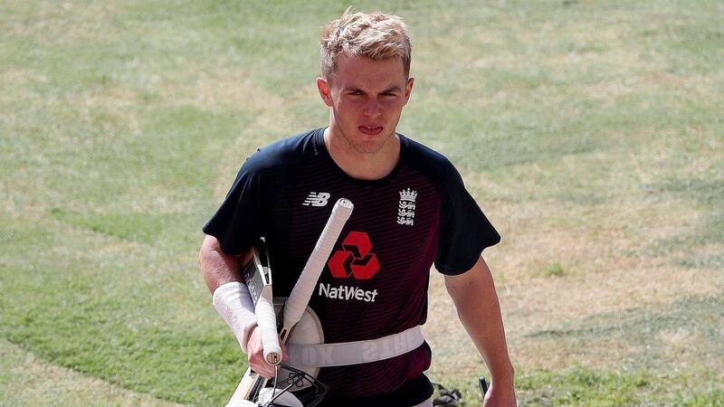 Sam Curran walks off following an England net s session at Narendra Modi Stadium on  in Ahmedabad, India on Monday. Photograph: Surjeet Yadav/Getty Images