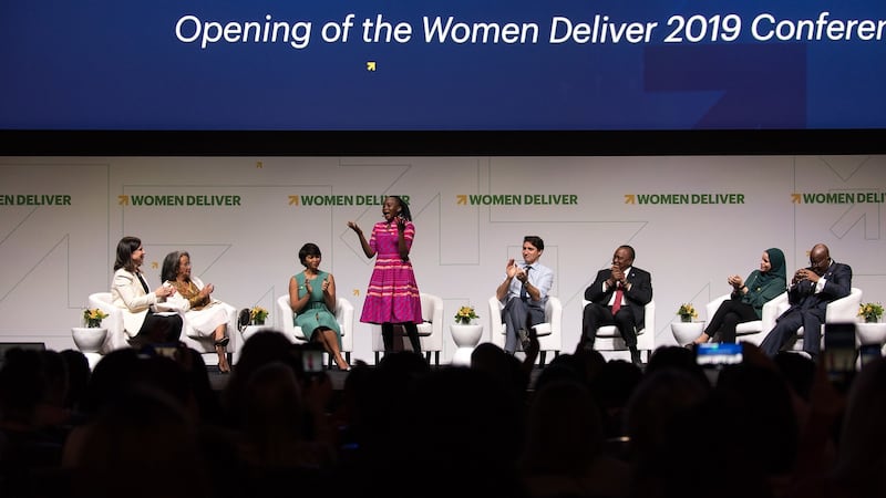 Natasha Mwansa addresses the Women Deliver conference: “Nothing for us without us. We are not going to be ‘beneficiaries’ anymore. It’s 2019.”