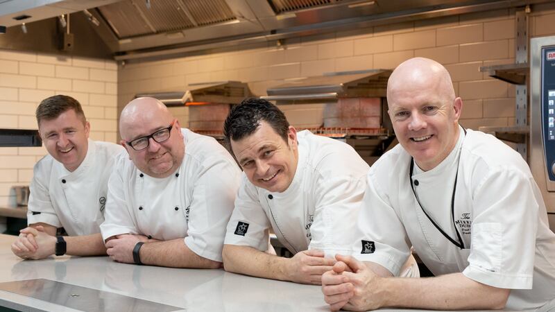 Chefs for charity:  Gareth Mullins, Odran Lucey, Ed Cooney and Paul Kelly