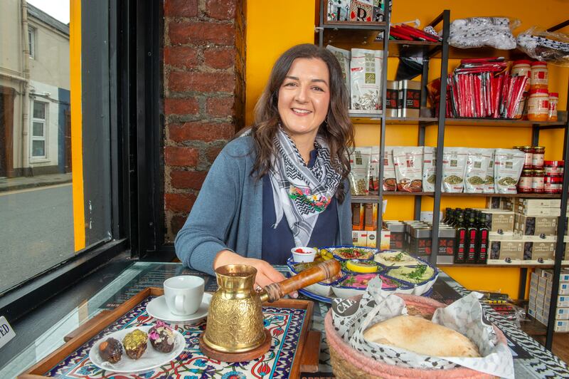 Lilly Higgins in Izz Cafe in Cork city. Photograph: Michael Mac Sweeney/Provision