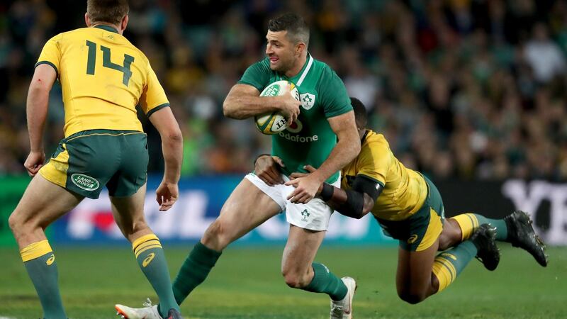 Rob Kearney looks set to retain his number 15 jersey in Japan next year. Photograph: Dan Sheridan/Inpho