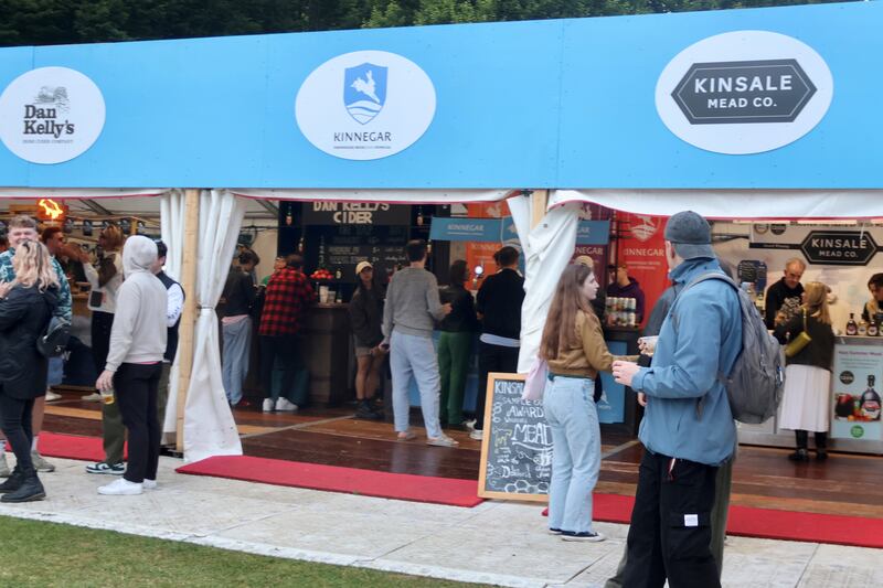 Beers such as Kinnegar are on sale at smaller boutique festivals such as The Big Grill in Herbert Park