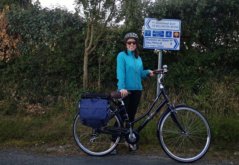 Leona Tuck: `With an electric assist, I can get through the dodgy parts of the road very quickly.' 