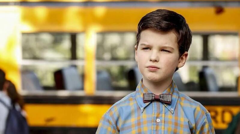 Iain Armitage in young Sheldon