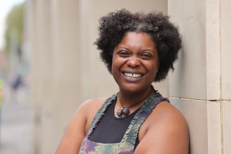 Tierra Porter struggles with the distance from her family. Photograph: Alan Betson

