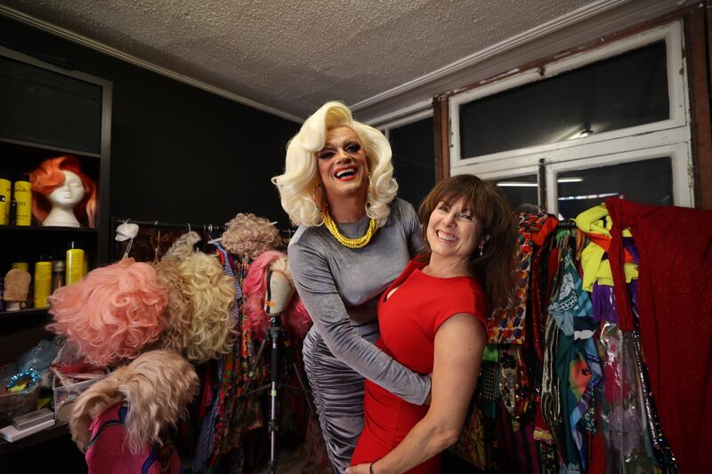 Flynn and O’Neill are warm and funny with a lot in common. Photograph: Nick Bradshaw