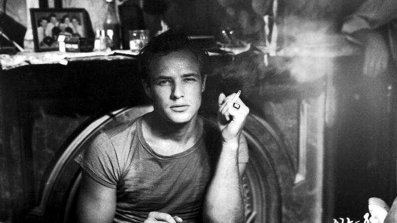 Marlon Brando on the set of A Streetcar Named Desire. Photograph: Hulton Archive/Getty