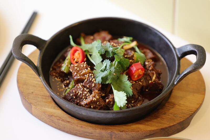 Hawker's beef hotpot
