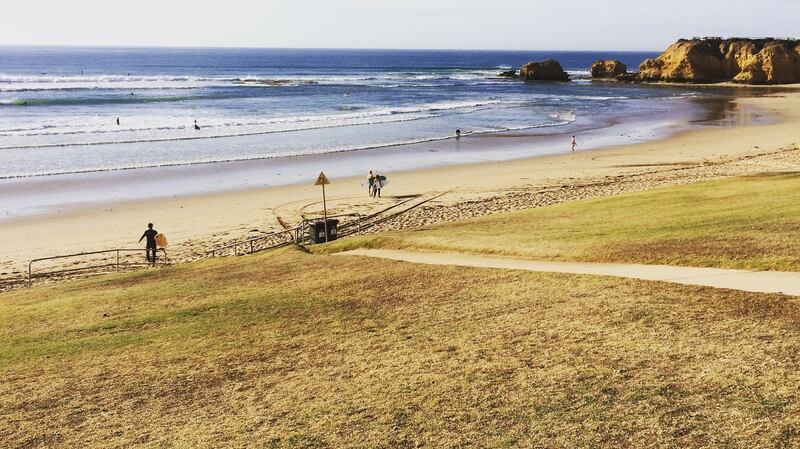 Torquay beach on the Great Ocean Road