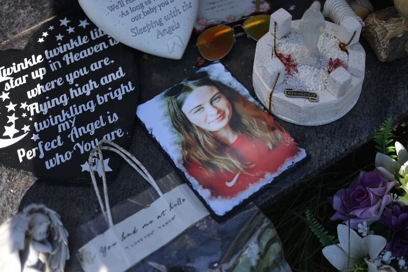 The grave of Leona Harper.  Photograph: Bryan O’Brien 