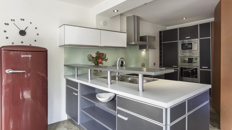 The kitchen at 47 Warners Lane, Ranelagh, Dublin 6