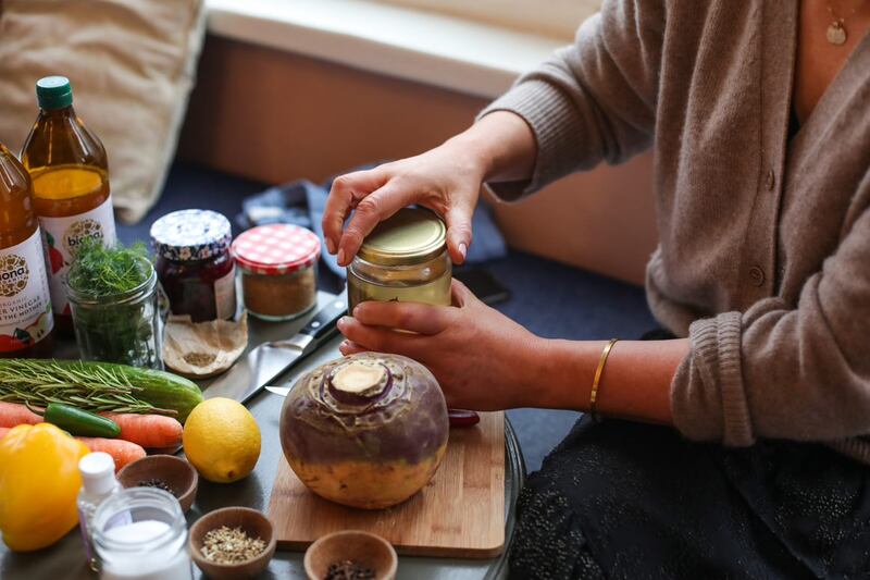 Pic: Lilly loves pickling seasonal vegetables