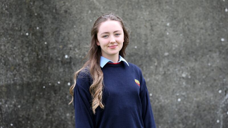 Ava O’Shea from Castlecomer Community School, Co Kilkenny. Photograph: Laura Hutton/The Irish Times