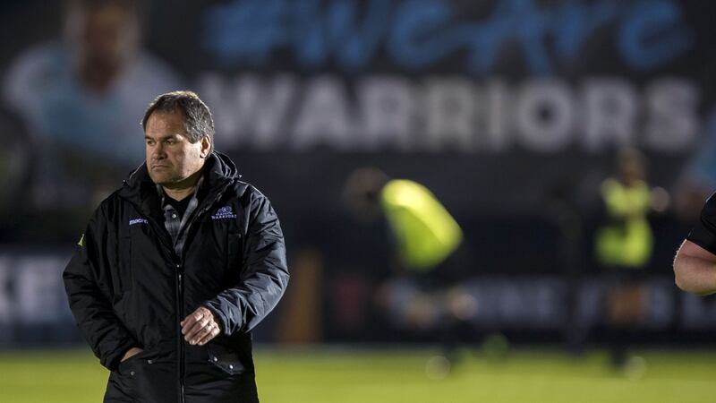 Glasgow Warriors head coach Dave Rennie. Photograph: Craig Watson/Inpho