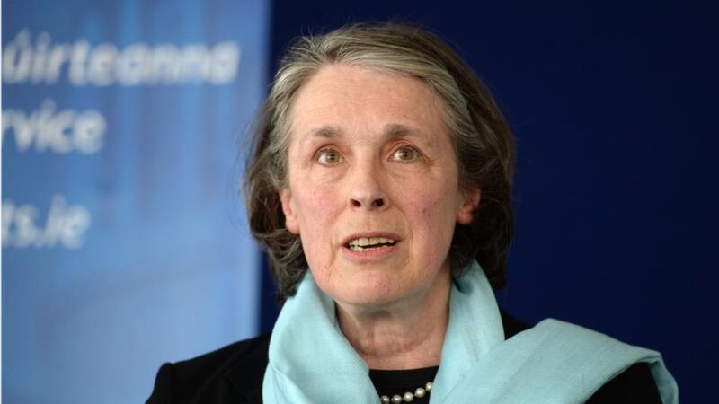 Chief Justice Susan Denham: she said there must be distance between each arm of government and that members of the judiciary are not expected to get involved in controversy. Photograph:    Dara Mac Dónaill