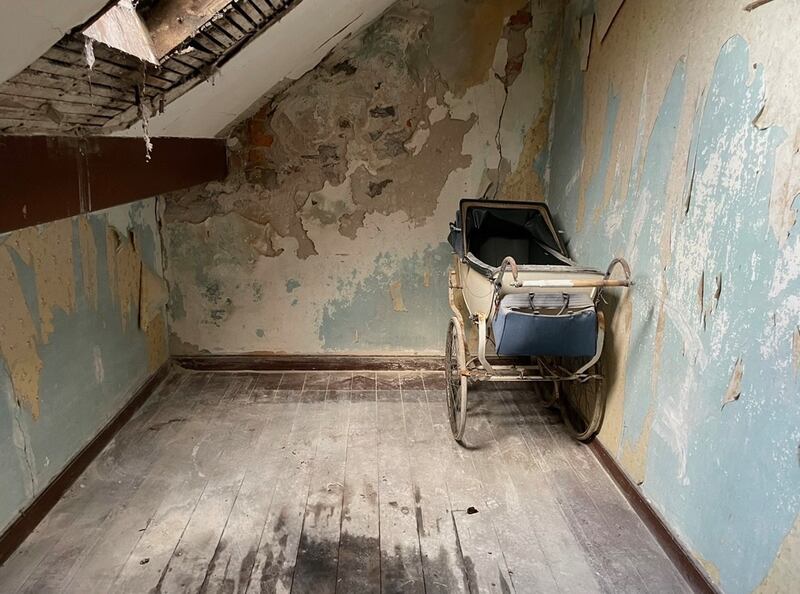 The top floor before the renovation