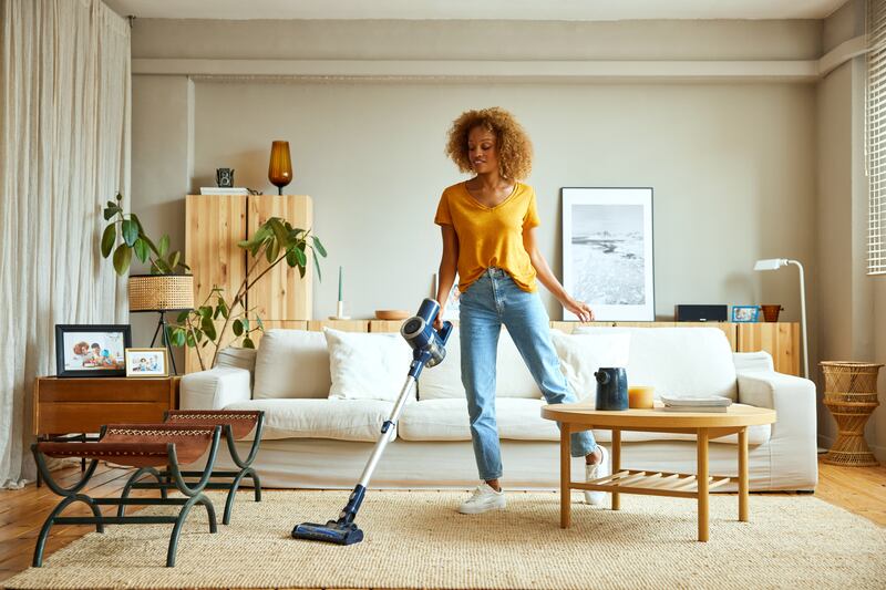 Encourage yourself to move more at home. Photograph: Getty Images