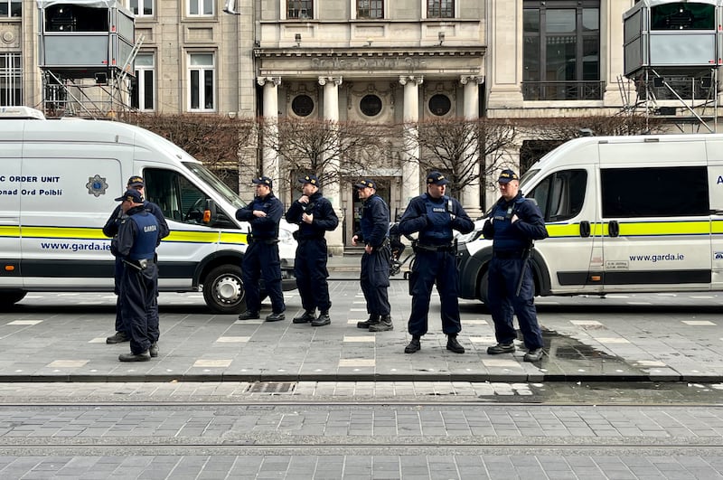 Gardaí were reluctant to draw their batons as using force has become so high risk, they say, writes Conor Lally. Photograph: Chris Maddaloni