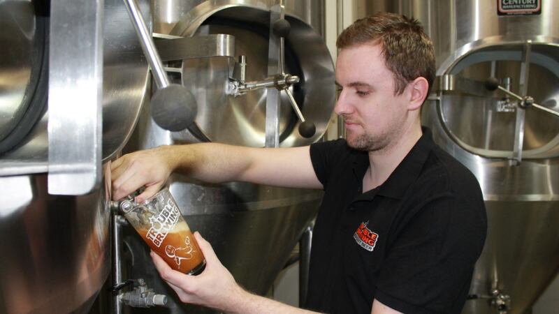 Mark Nixon of Trouble Brewing